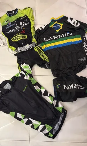 Roupas de ciclismo masculinas