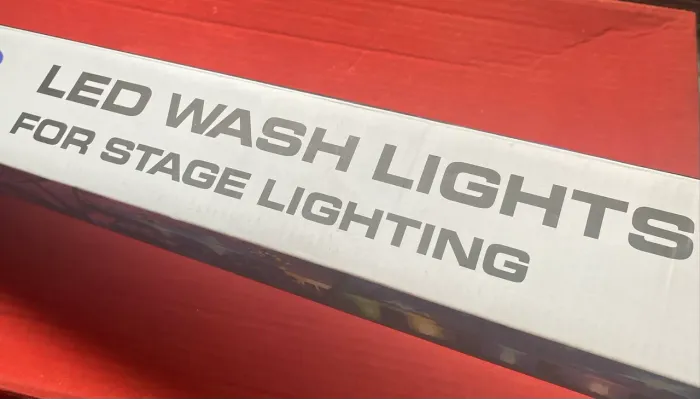 2 barras RGBW LED Wash lights bar 18 leds 12 watt
