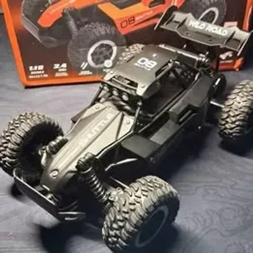 Carrinho de controle remoto Alta Velocidade Suspensão 4x4 - Recarregável