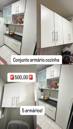 5 armários de cozinha MDF