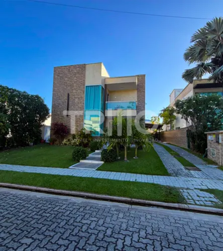 Condomínio Alphaville Fortaleza - Casa á Venda com 5 quartos, 4 vagas, 420m² (CA0218)