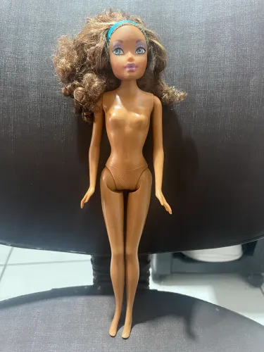 Barbie cabelo cacheado