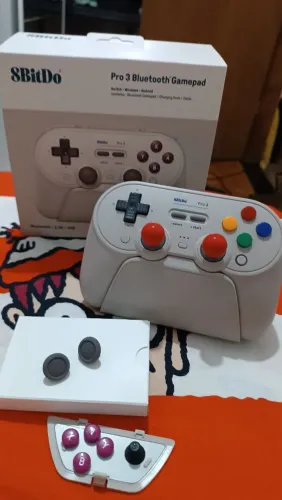 Controle 8bitdo Pro 3 bluetooth/ 2.4ghz/ USB