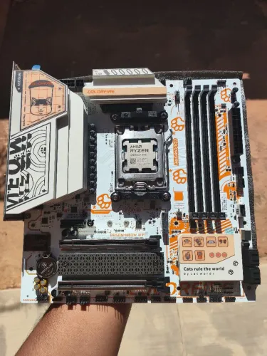 Placa Mãe e processador AM5