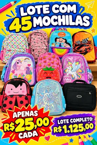PROMOÇÃO MOCHILAS  VAREJO!!!!