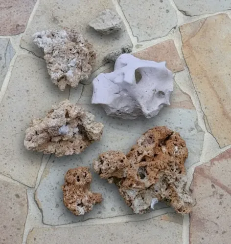 Pedras Vulcânicas para Aquário e Decoração