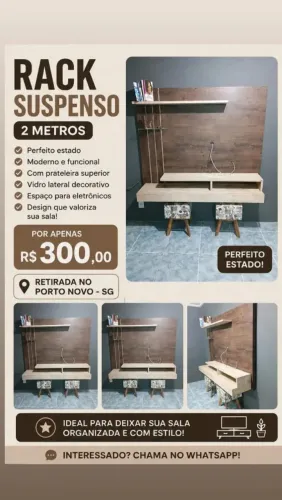 RACK SALA SUSPENSO