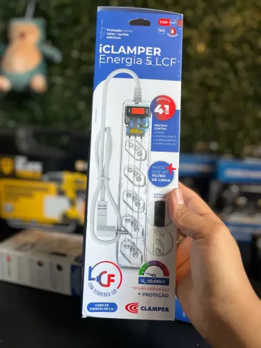 Filtro de Linha iClamper 5 Tomadas