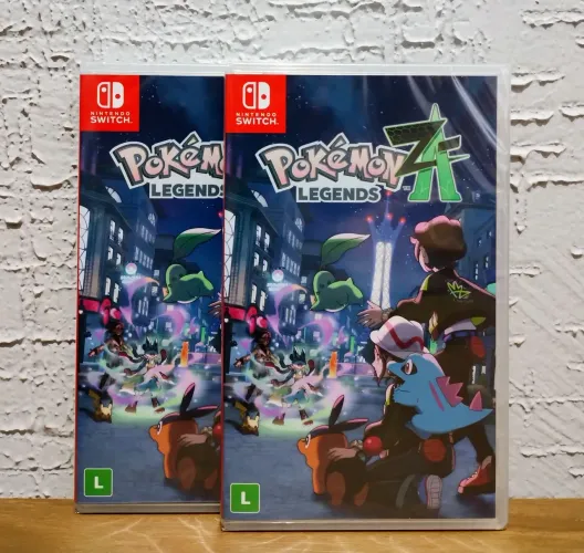 Pokémon Legends Z-A Switch Lacrado (Aceitamos seu jogo usado com pagamento)
