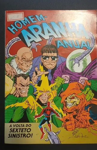 HOMEM-ARANHA ANUAL 3 - A VOLTA DO SEXTETO SINISTRO