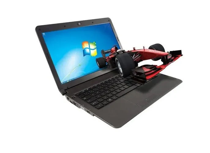NOTEBOOK INTEL DUAL CORE T4500 HD 500GB 4GB MEMÓRIA TELA 14.0 POL. C/GARANTIA! AEE INFO