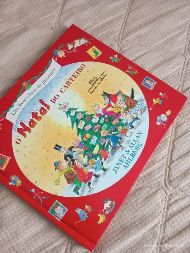 Livro " O Natal do Carteiro" usado/excelente estado