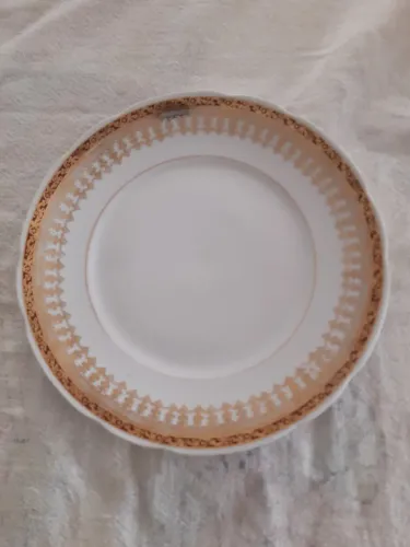 Prato de sobremesa porcelana real