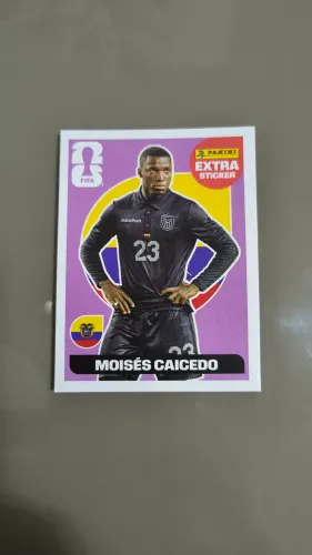 Figurinha Copa do Mundo 2026 Moisés Caicedo