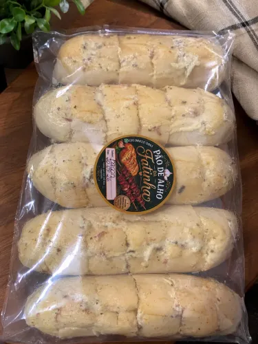 Pão de alho gourmet artesanal