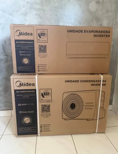 Ar Condicionado Split Midea AI Ecomaster Inverter 12.000 BTUs 220V Kit (Lacrado)