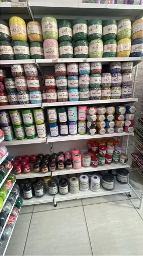 Linhas para crochê 