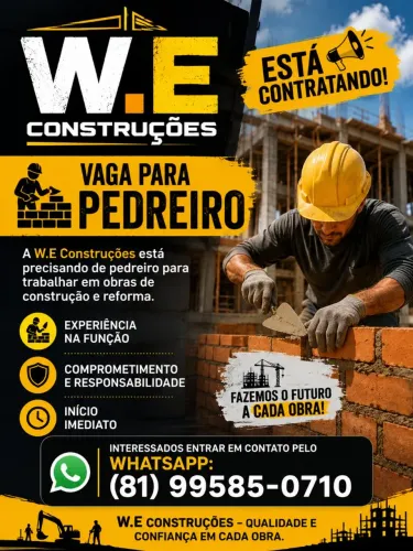 Oportunidade de emprego 