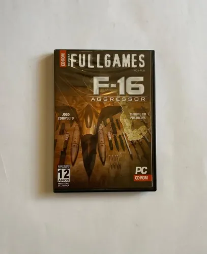 F-16 AGGRESSOR - JOGO PARA PC - USADO