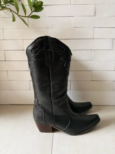 Bota couro