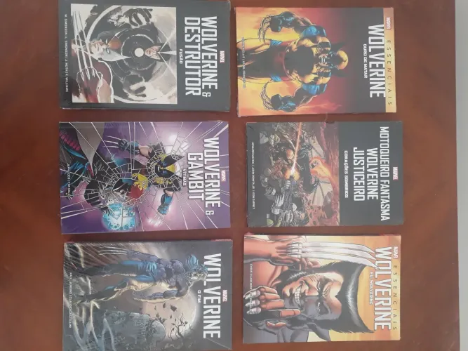 Wolverine especiais lacradas capa dura