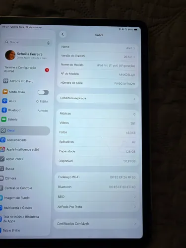 IPad Pro 4 geração 