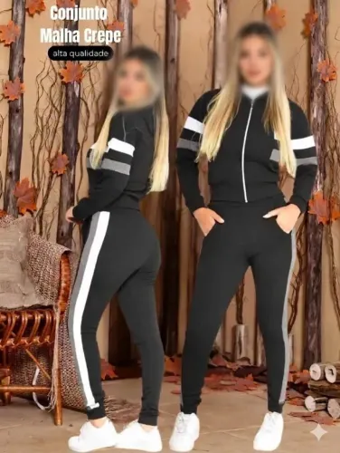 conjunto feminino preto g
