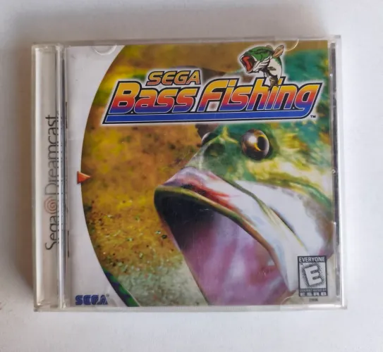 Jogo original Sega Bass Fishing Dreamcast