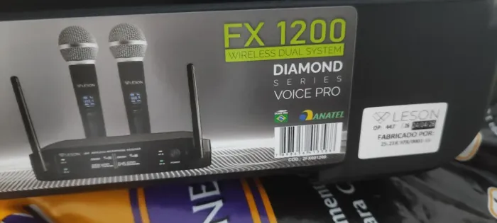 Microfone profissional Leson FX 1200