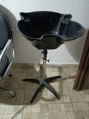 Lavatório portátil+cadeira hidráulica+espelho