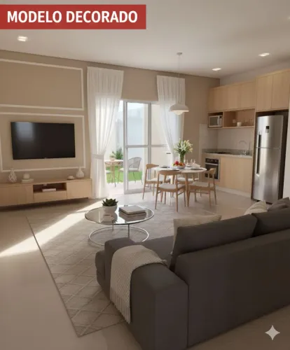 Condomínio Residencial Sicília Residence - Casa Nova 100m² 3 quartos (1 suíte) em Condomín