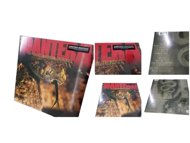Pantera The Great Southern Trendkill NOVO (Colored Vinyl, Orange)