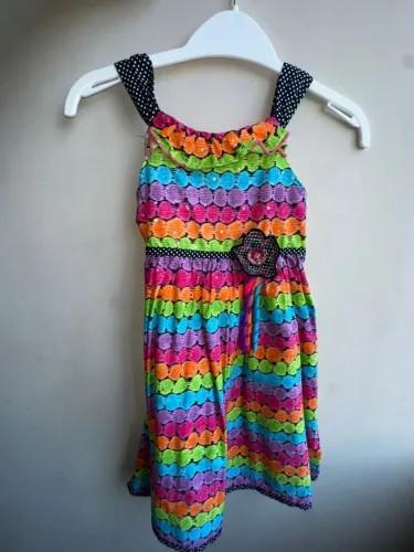 Vestido infantil Youngland - Tamanho 5 anos