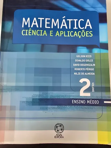 Matemática: Ciência e Aplicações, vol. 2 - 5ª edição