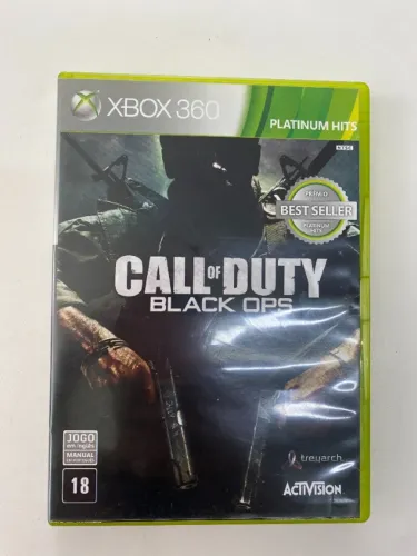JOGO CALL OF DUTY BLACK OPS SEMINOVO - XBOX 360