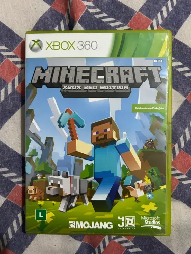 Minecraft Xbox 360 Original - Em Português