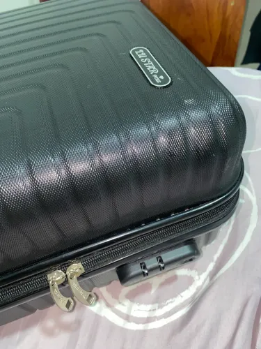 Mala De Viagem T1 C/ Rodas 20x30x48 - Lu Star Plus - PRETA