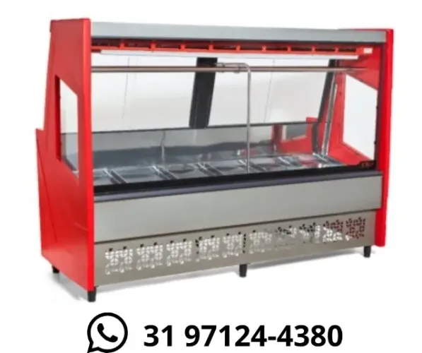 Balcão de Açougue 2m Vermeljo Polar 127/220v