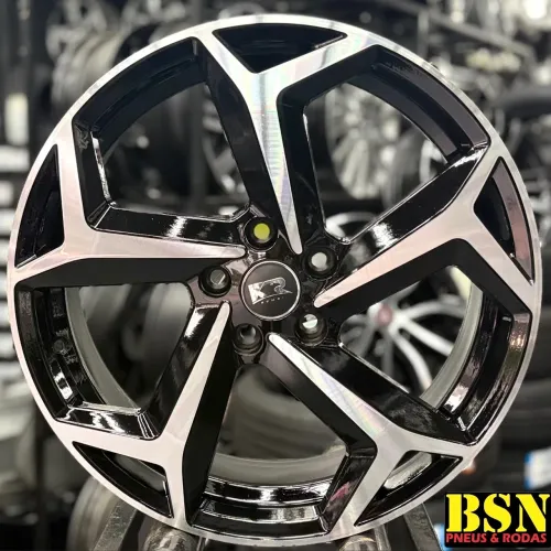 JOGO DE RODAS ARO 18x7 5x108 KRMAI S23 Tiggo/focus/fusion
