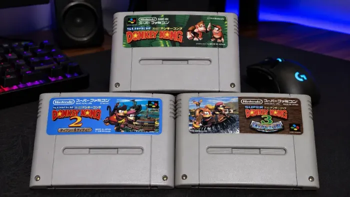 Trilogia donkey kong 100 % Original - Donkey kong country 1, 2 e 3