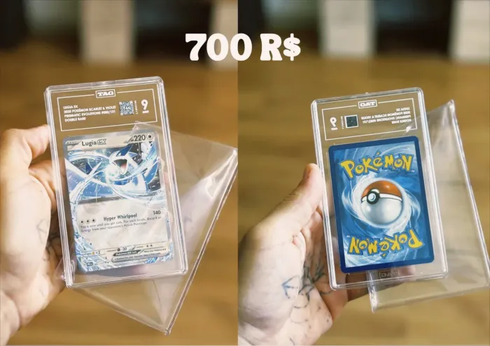 cartas pokemon graduadas/ cartinhas