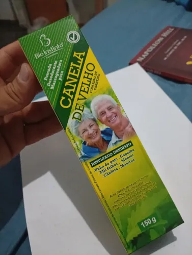 Pomada canela de velho 