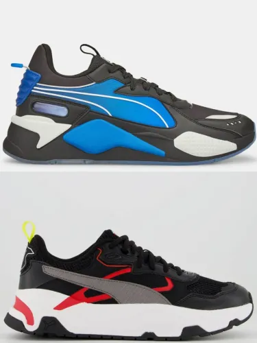 2 Tênis N°40(PUMA x PlayStation RS-X/Puma Scuderia Ferrari Trinity)Originais