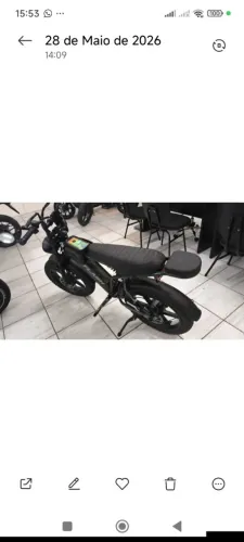 Vendo Bike eletrica semi novo