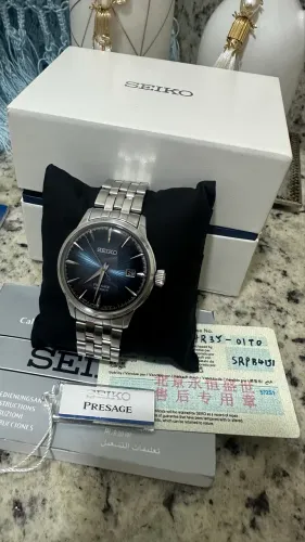 Seiko Pressage blue moon