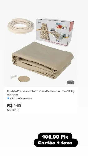 Colchão pneumático