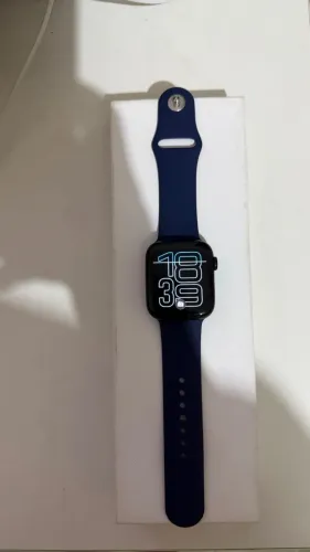 Apple Watch SE 2 Geração 44mm black, garantia até março de 2027