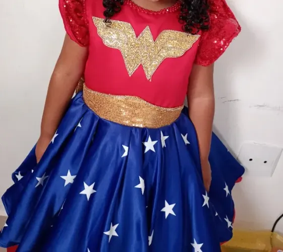 Fantasia mulher maravilha 