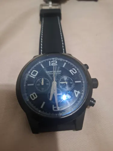 Relogio masculino mont blanc 