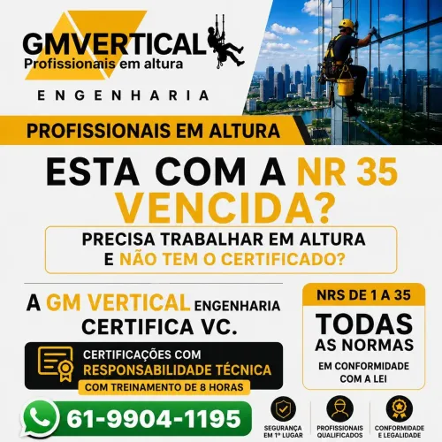 Curso certificado NR 35